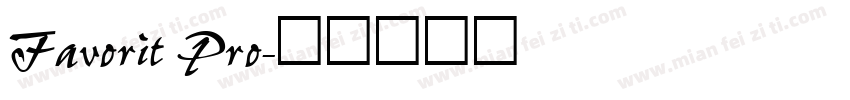 Favorit Pro字体转换